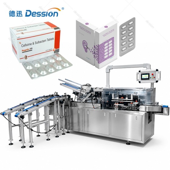 High-Precision Tablet and Capsule Cartoning Machine with Vision Inspection